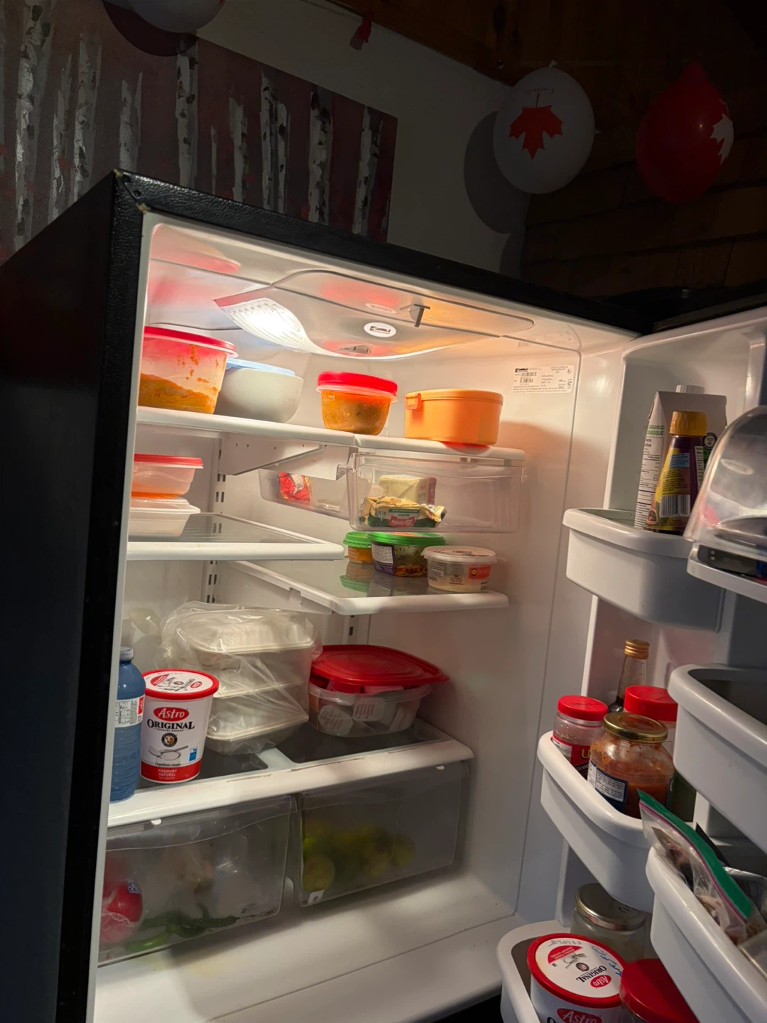 Black Bottom-Freezer Refrigerator - photo 3