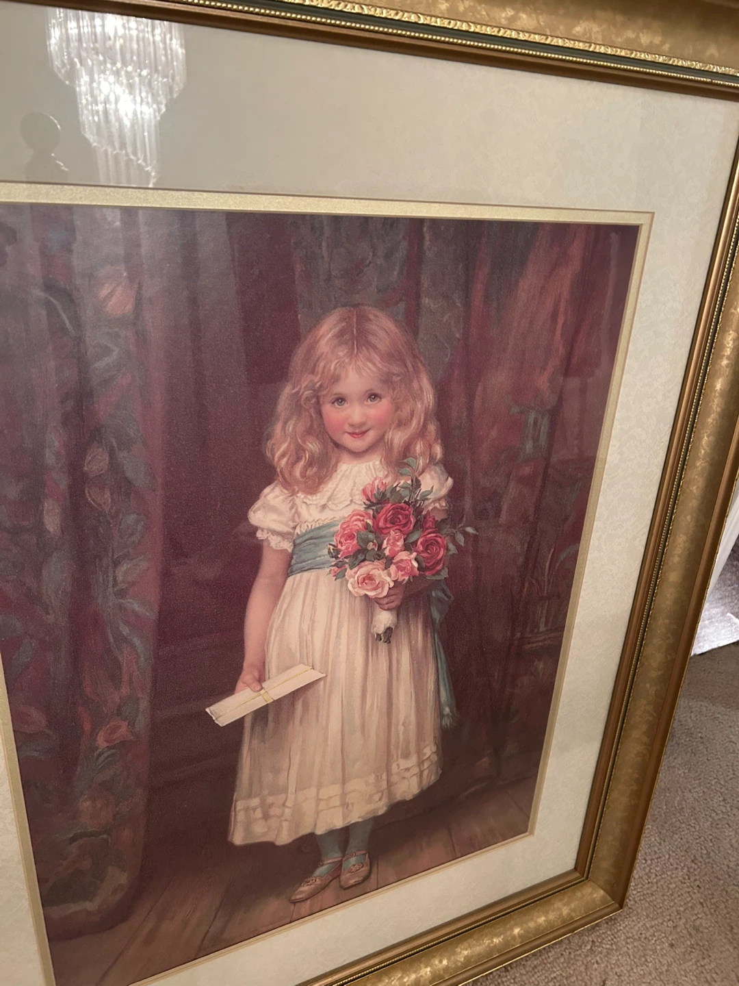 ADORABLE 28.5” by 26” WALL ART (READ LISTING) - photo 2