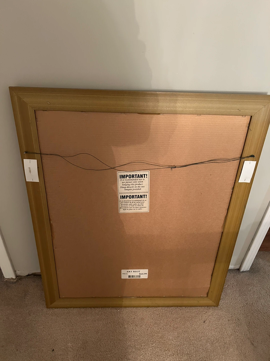 ADORABLE 28.5” by 26” WALL ART (READ LISTING) - photo 4