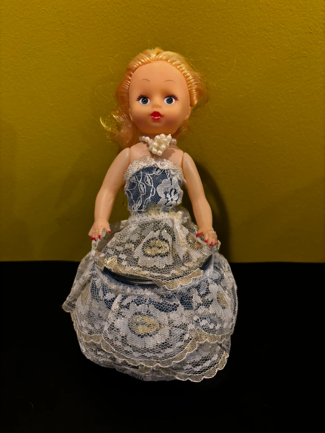 Vintage Doll candy jar