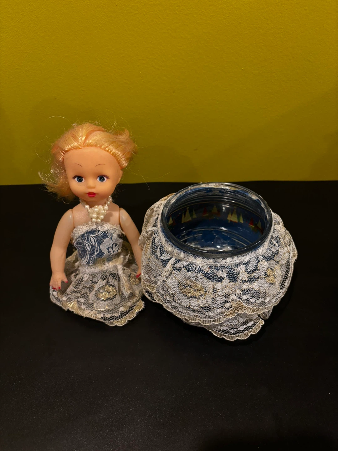 Vintage Doll candy jar - photo 5