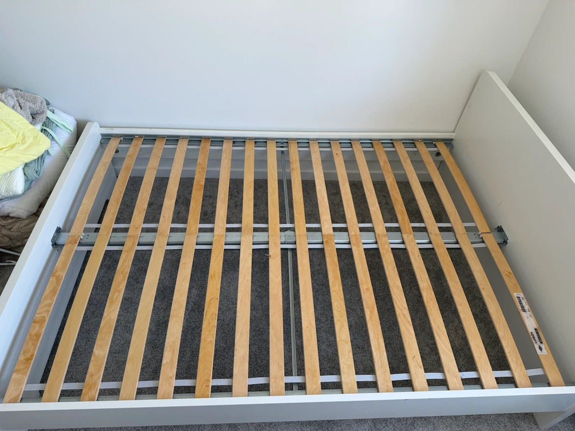 IKEA MALM Full/double Bed Frame - White - photo 4