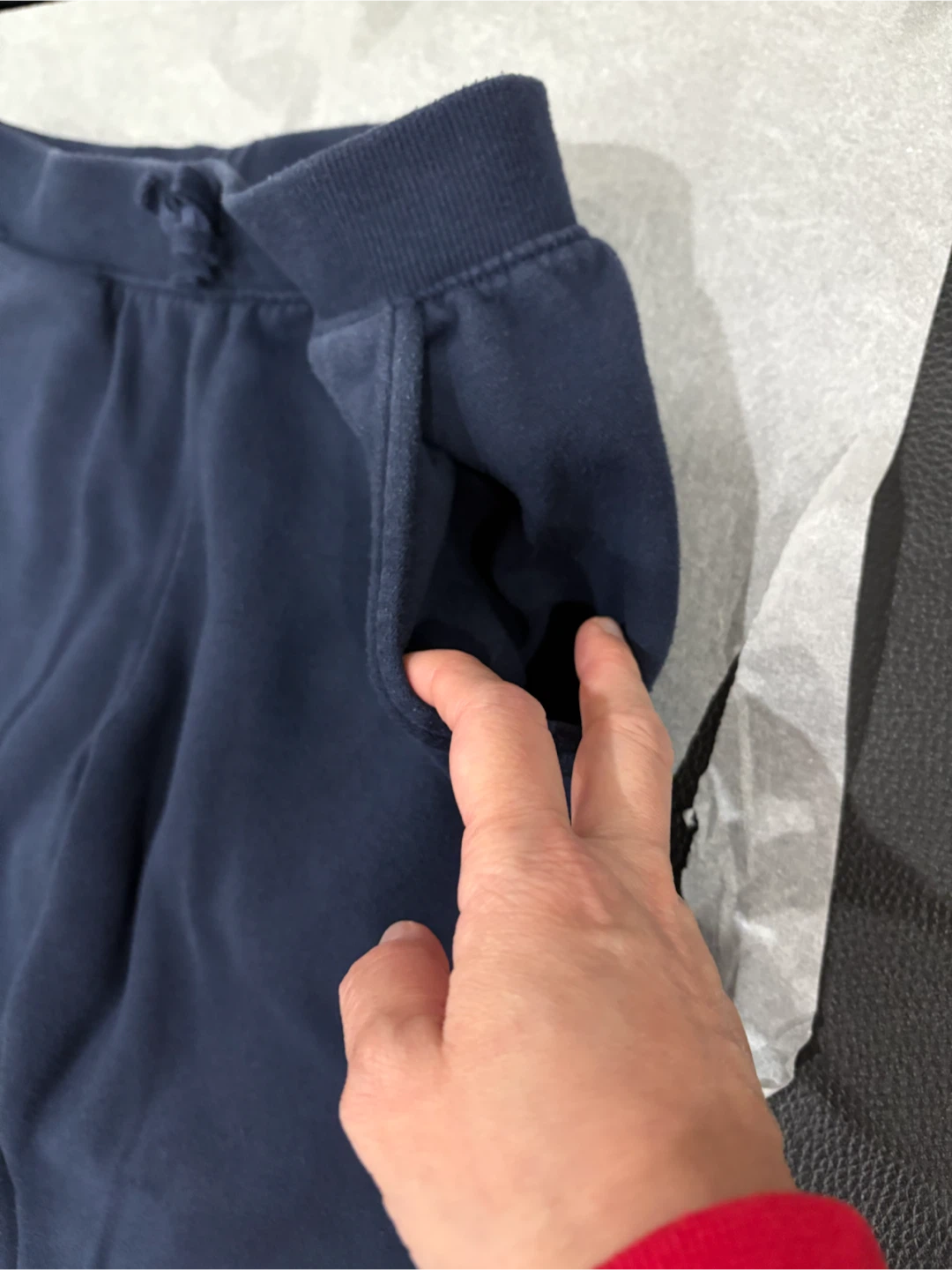 The Children's Place Navy Joggers Size 16 - photo 2