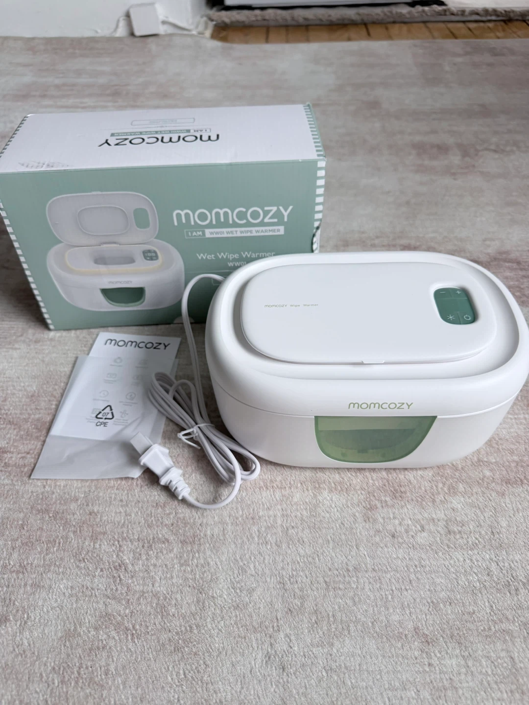 Momcozy Wet Wipe Warmer New