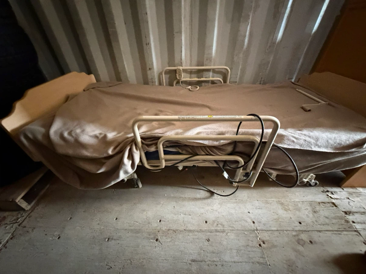 Adjustable Hospital Bed with Mattress
