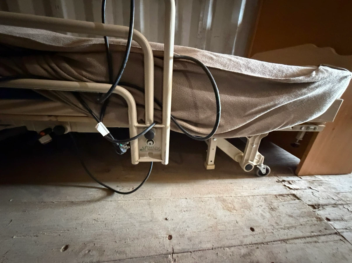Adjustable Hospital Bed with Mattress - photo 2