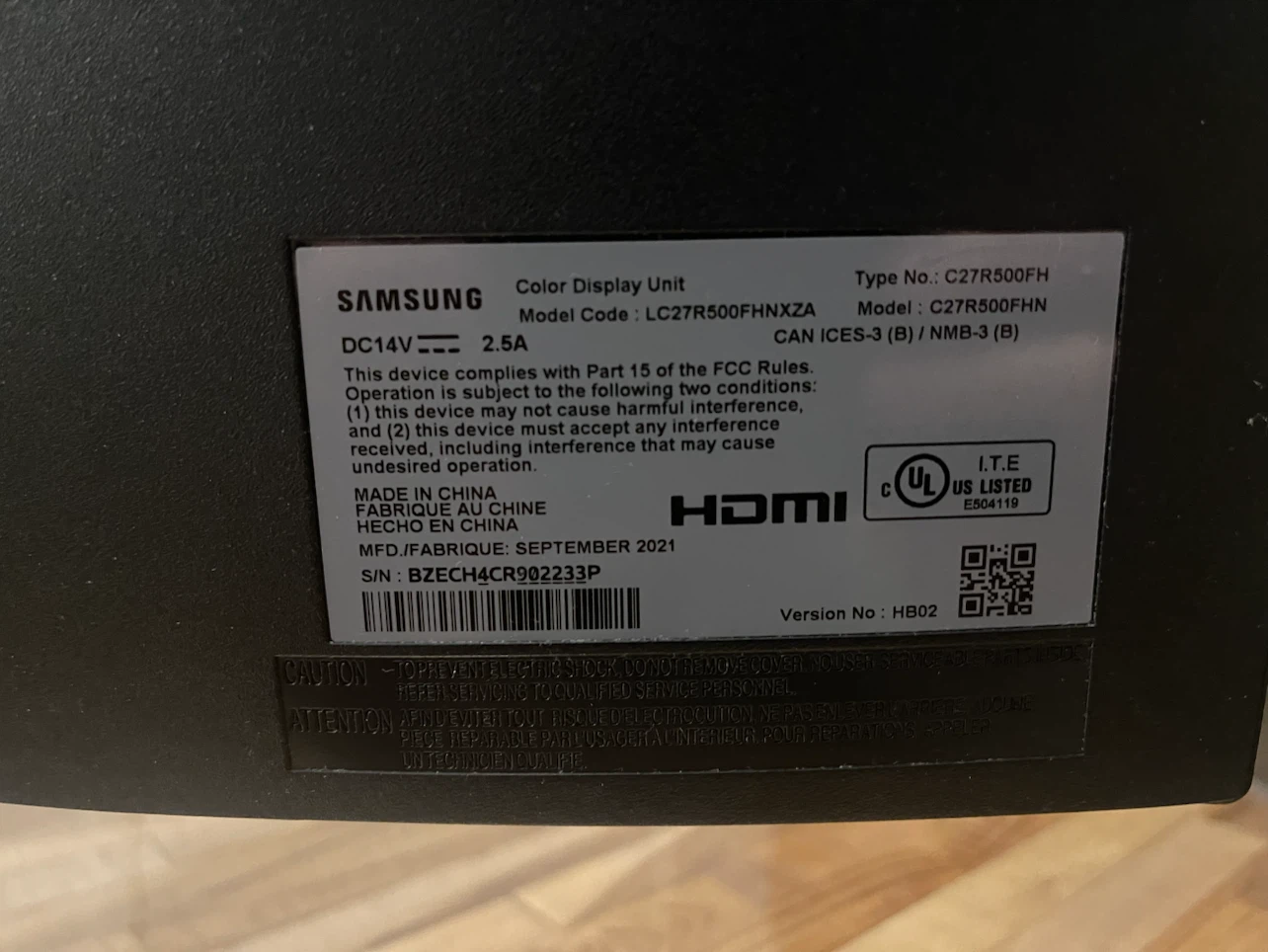Samsung 27-inch Curved Monitor - photo 4