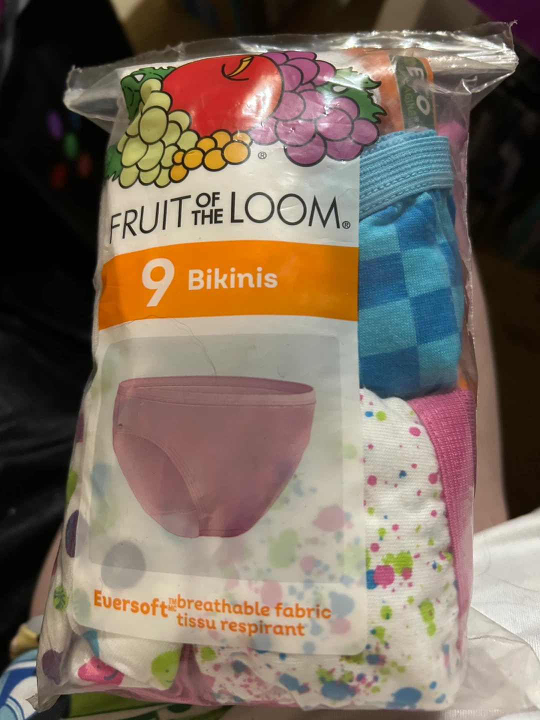 Fruit of the Loom 9 Bikinis