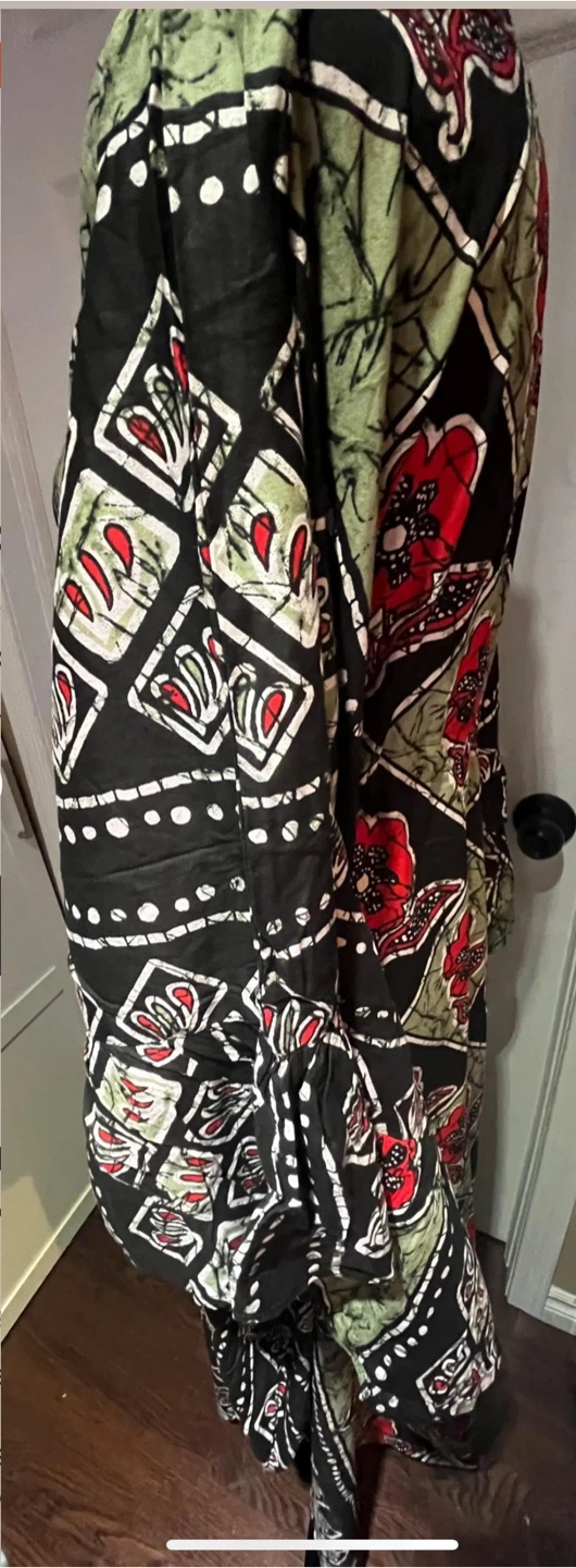 Dress and hijab Floral Batik Print - photo 2