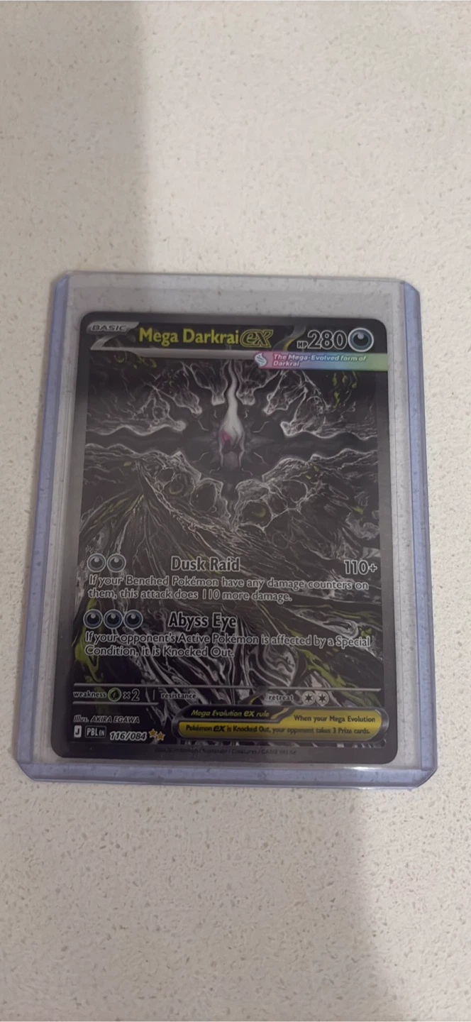 Mega Darkrai EX Pokemon Card not $1 best offer takes