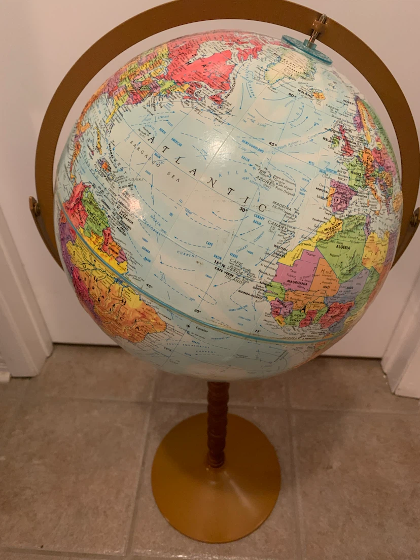 Reploge Treasury/Globemaster Floor Standing World Globe - photo 2