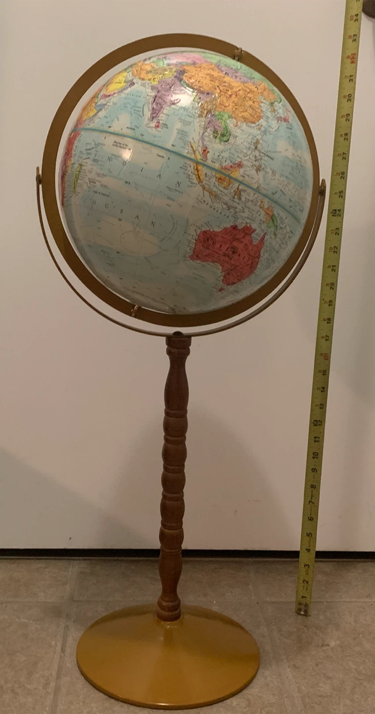 Reploge Treasury/Globemaster Floor Standing World Globe - photo 4