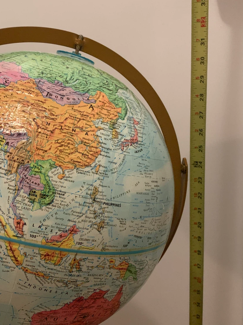 Reploge Treasury/Globemaster Floor Standing World Globe - photo 5