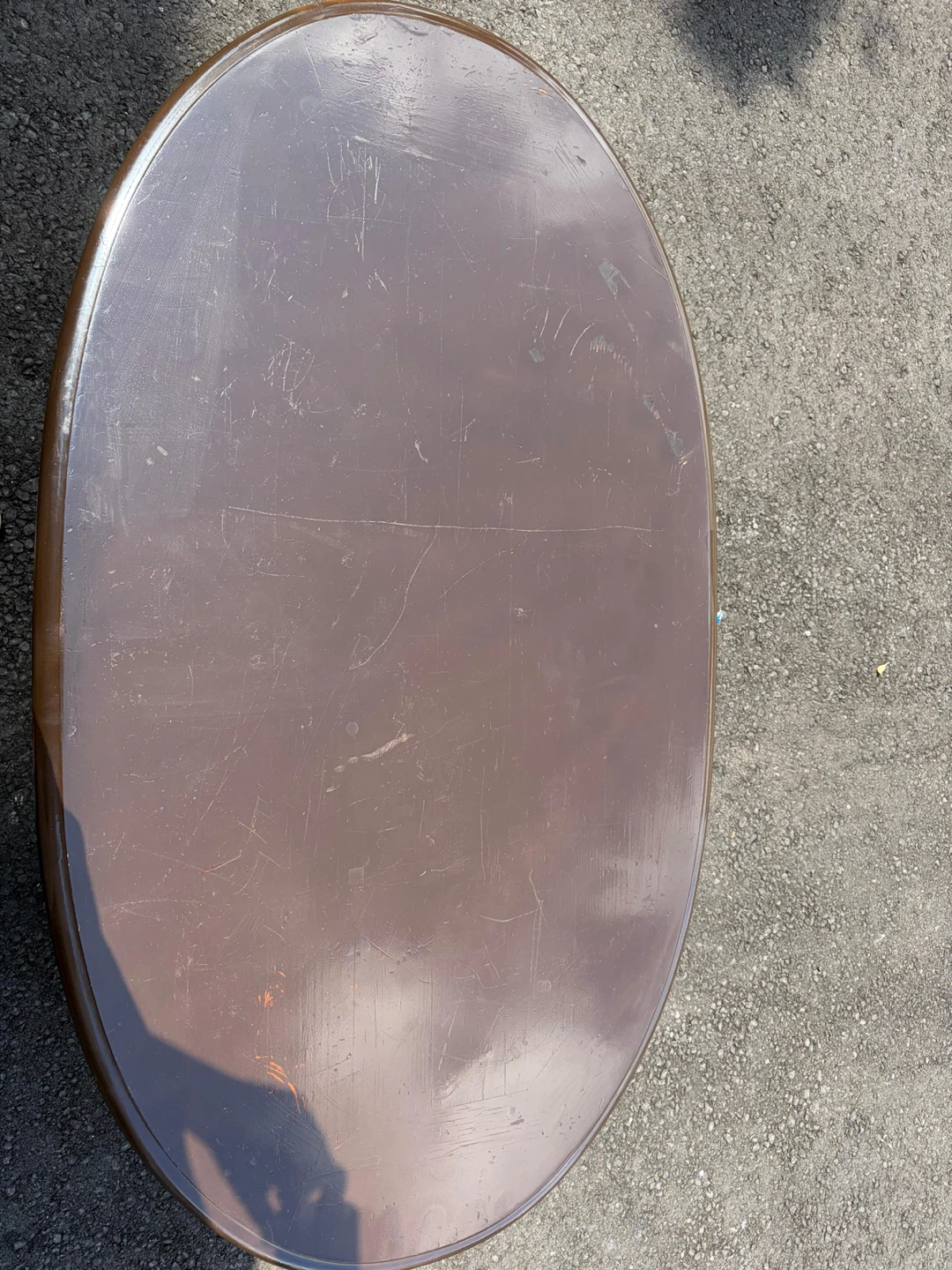 Oval Coffee Table with Lower Shelf - photo 5