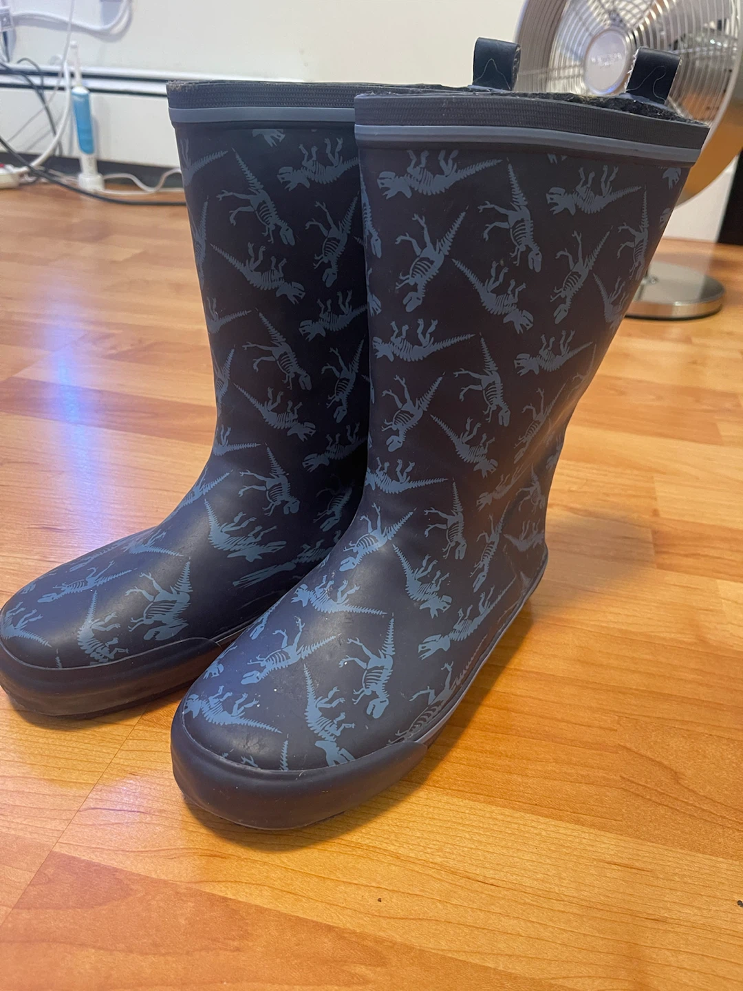Kids Dinosaur Rain Boots Size 11