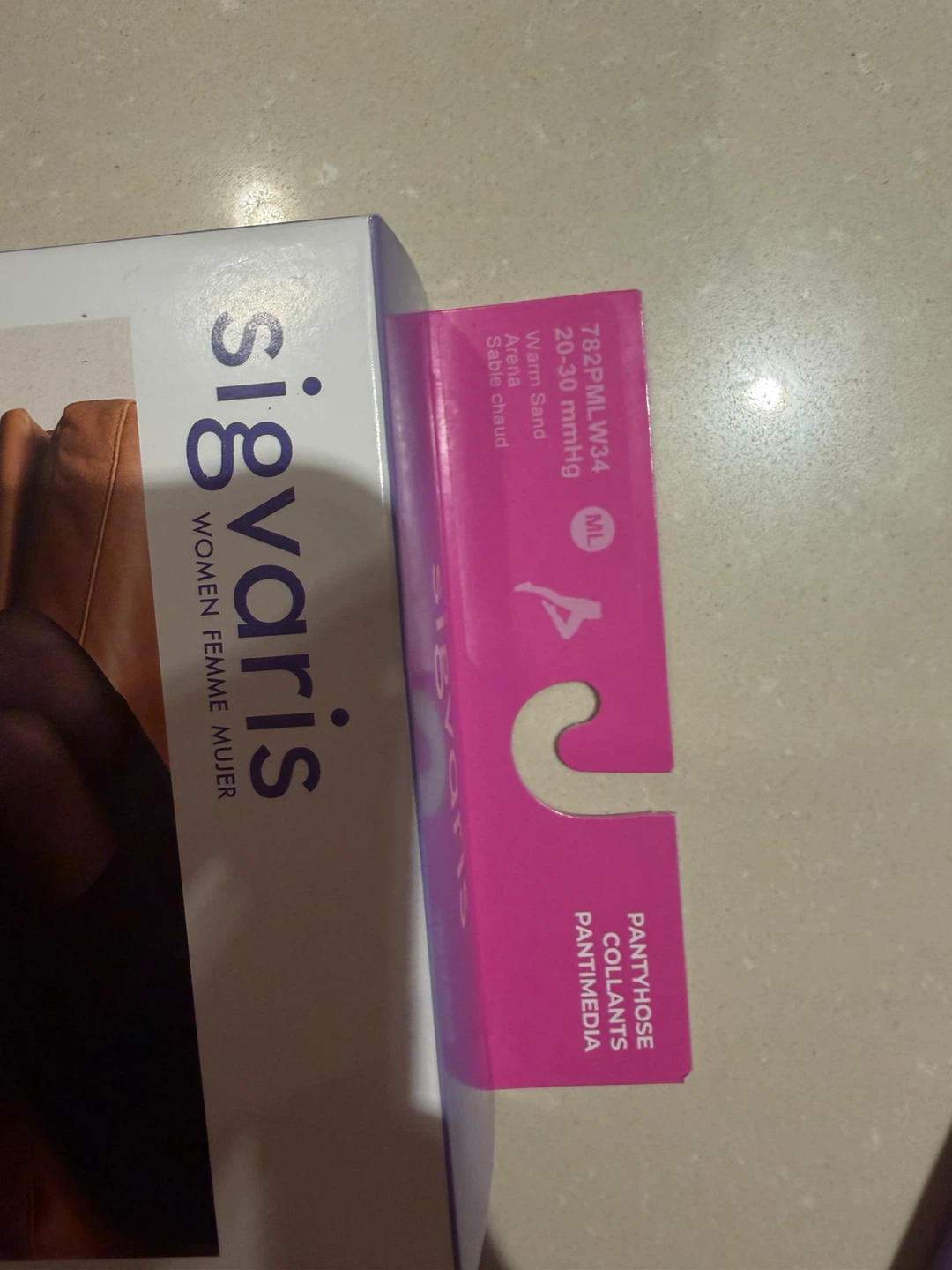 4 Pairs Sigvaris Style Sheer Medical Compression Stockings - photo 3