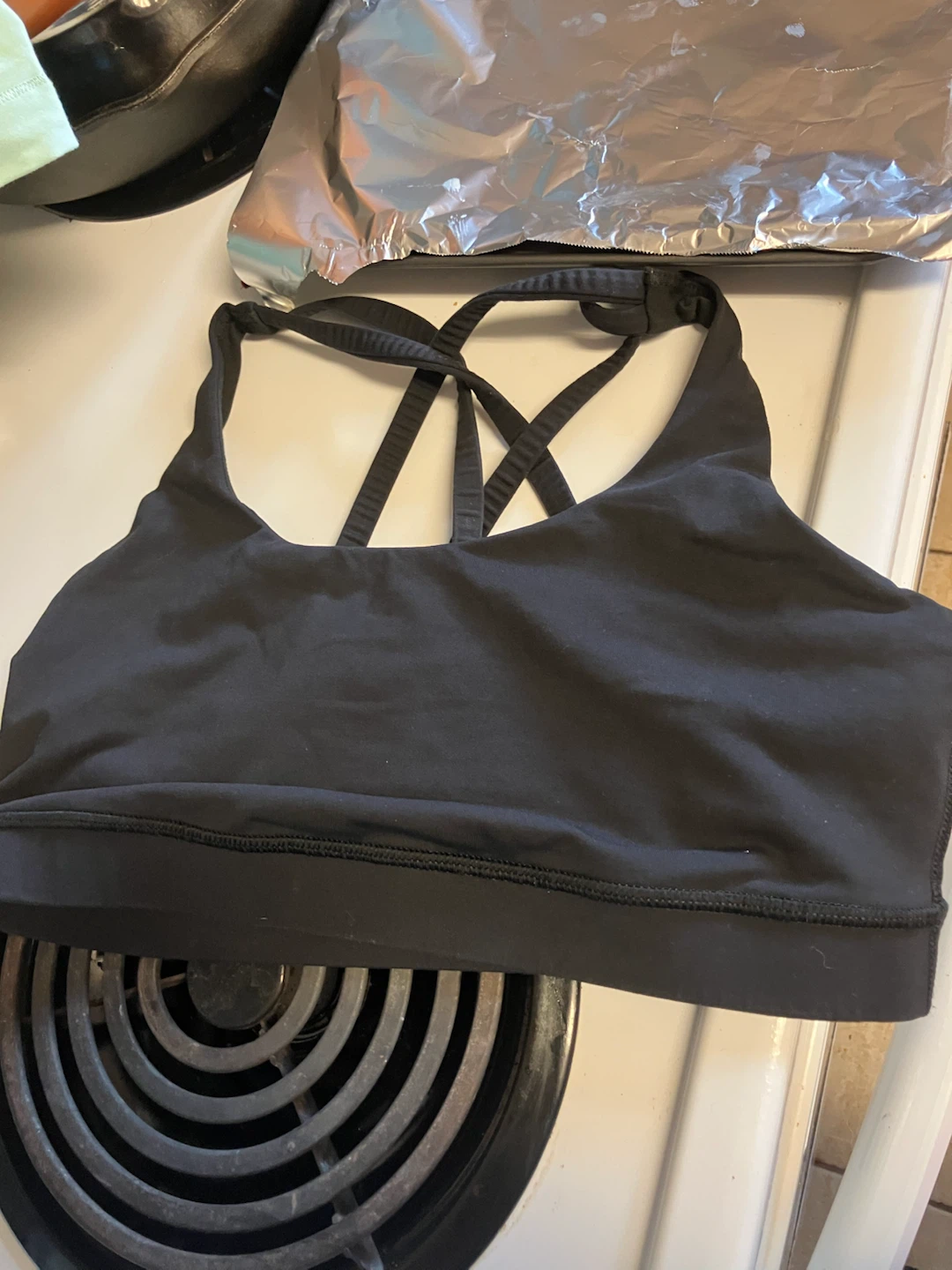 Lululemon Sports Bra - Black Size 8