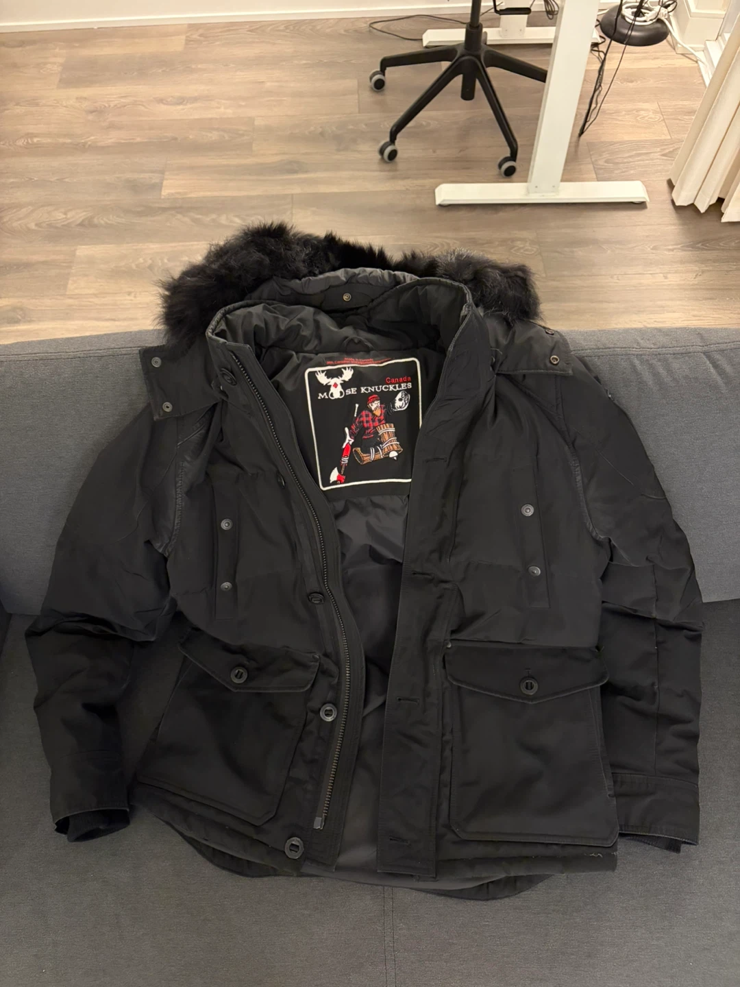 Men’s Moose Knuckles Jacket - Medium