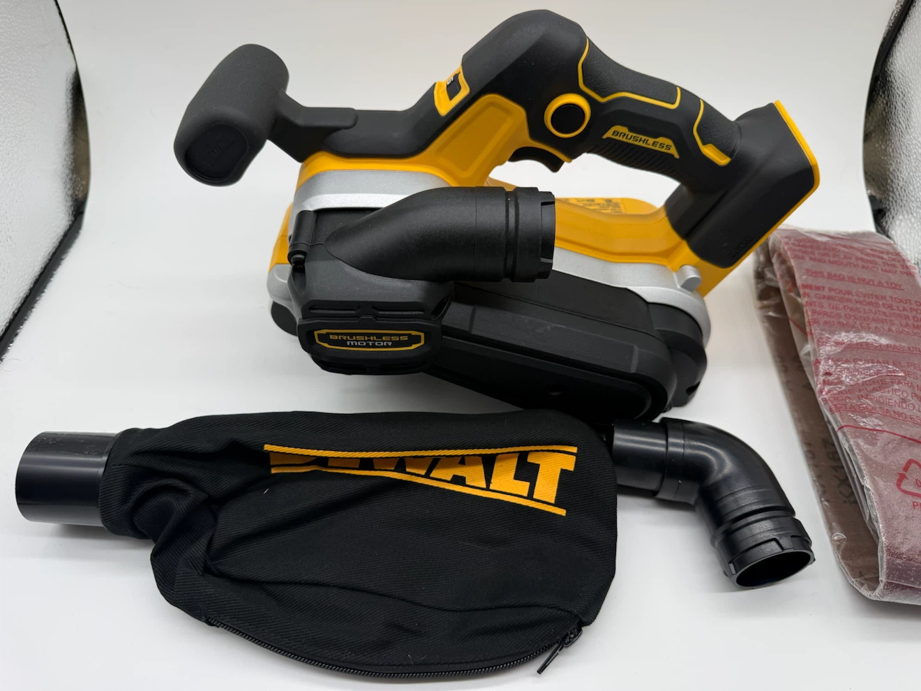 DEWALT 20V MAX XR Brushless Cordless Belt Sander Model DCW220 - photo 3