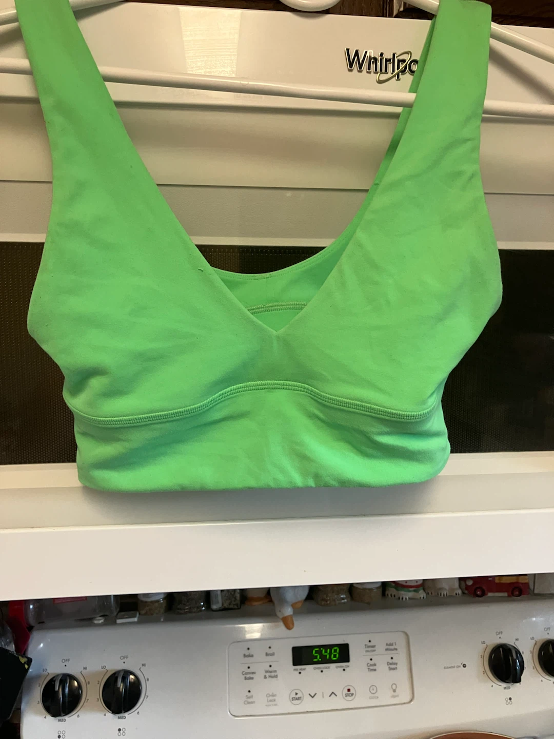 Lululemon Sports Bra - Bright Green - Size 4