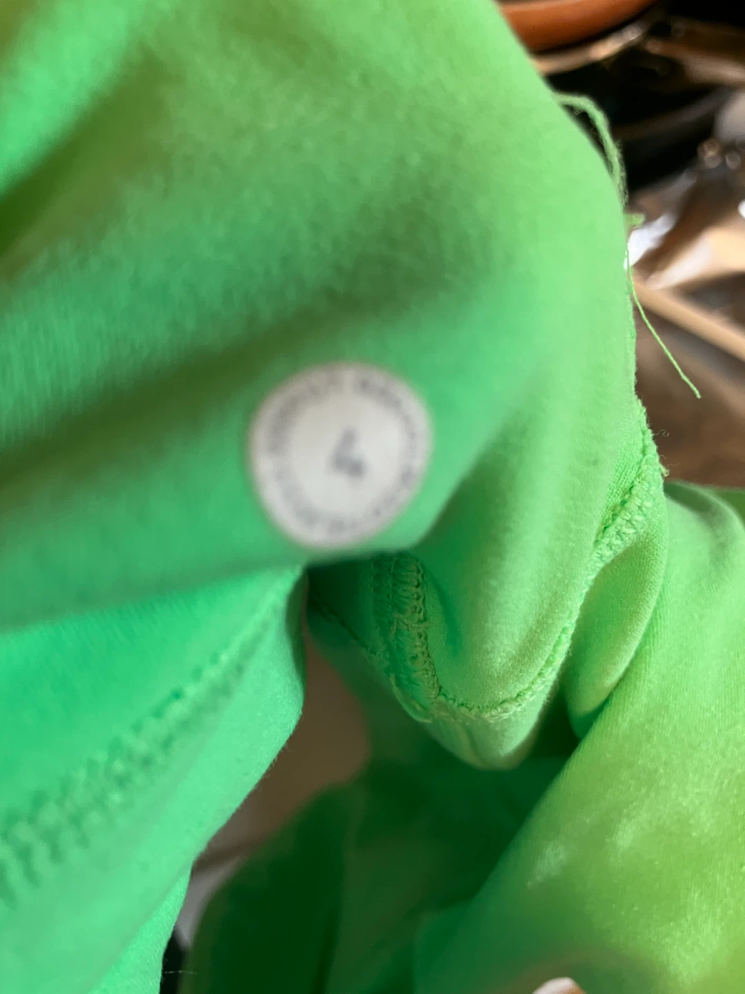 Lululemon Sports Bra - Bright Green - Size 4 - photo 4