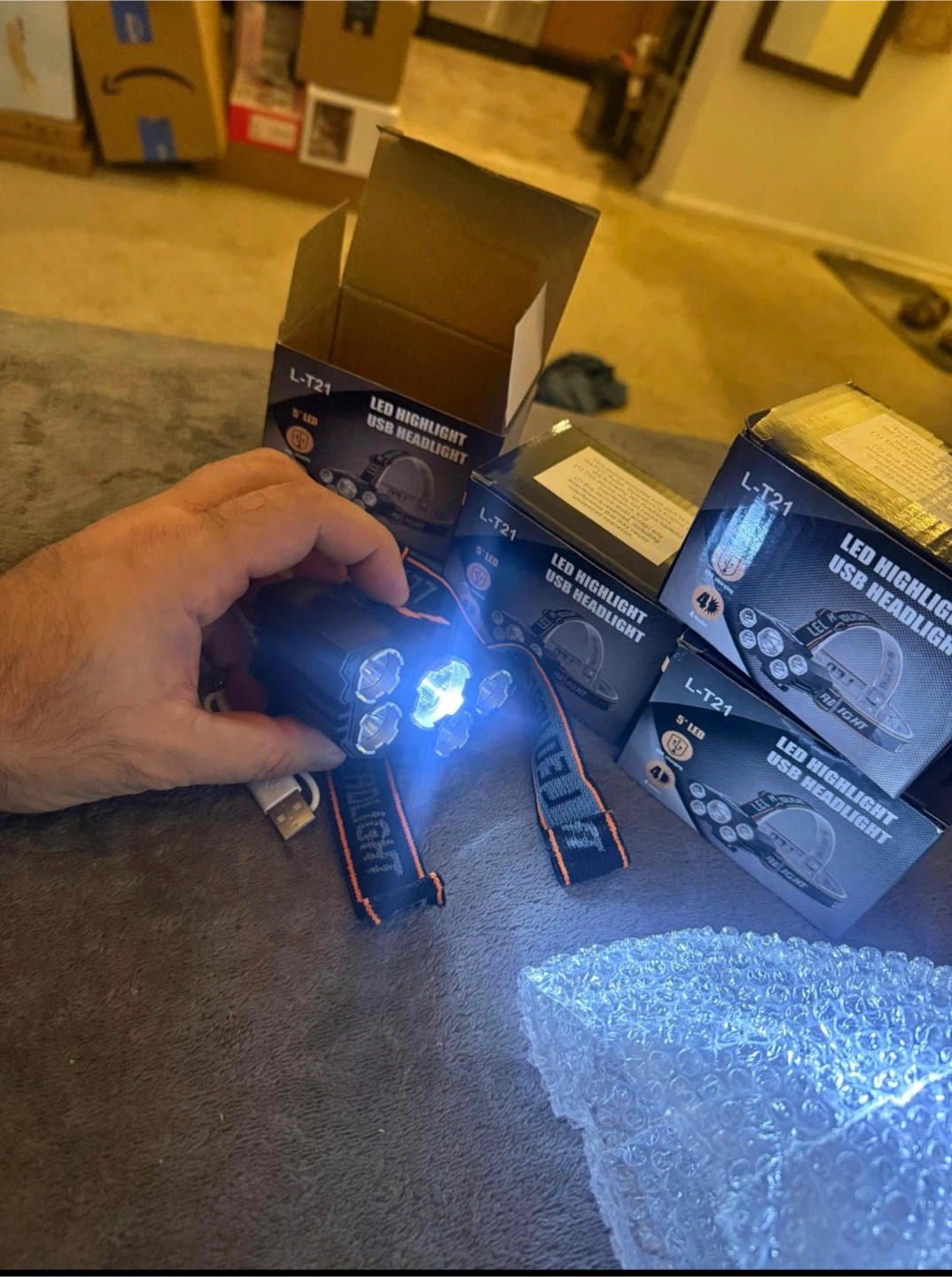 LED Headlamp headlight flashing - photo 2