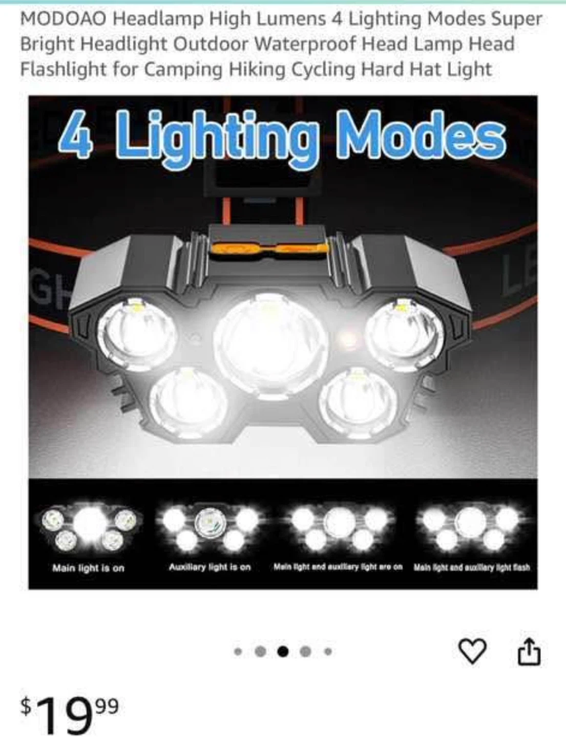 LED Headlamp headlight flashing - photo 5