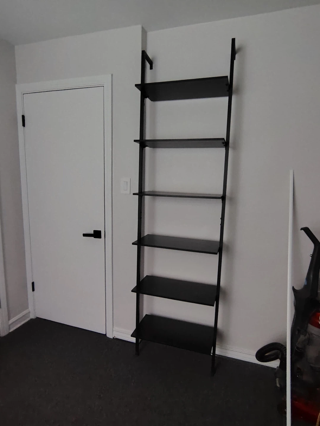 Black Ladder Shelf