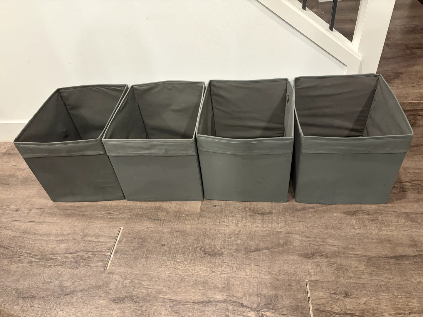 IKEA KALLAX inserts bins x4 for $10