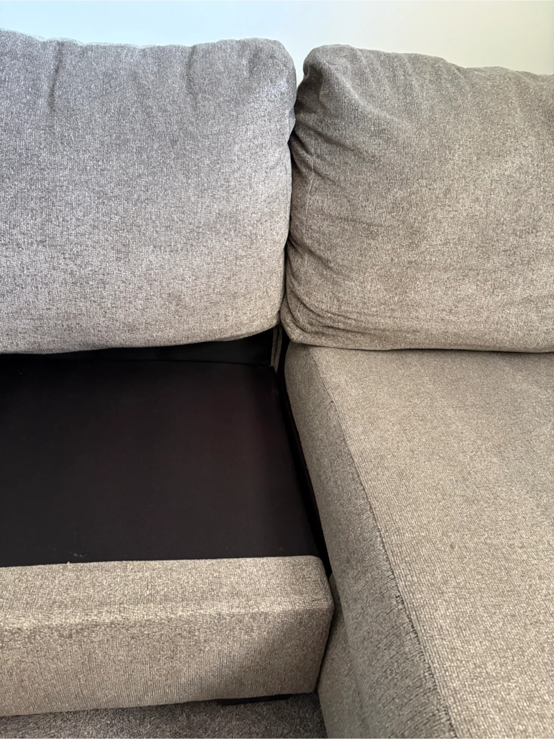 Grey Sofa, 3 seater with left hand chaise - photo 5