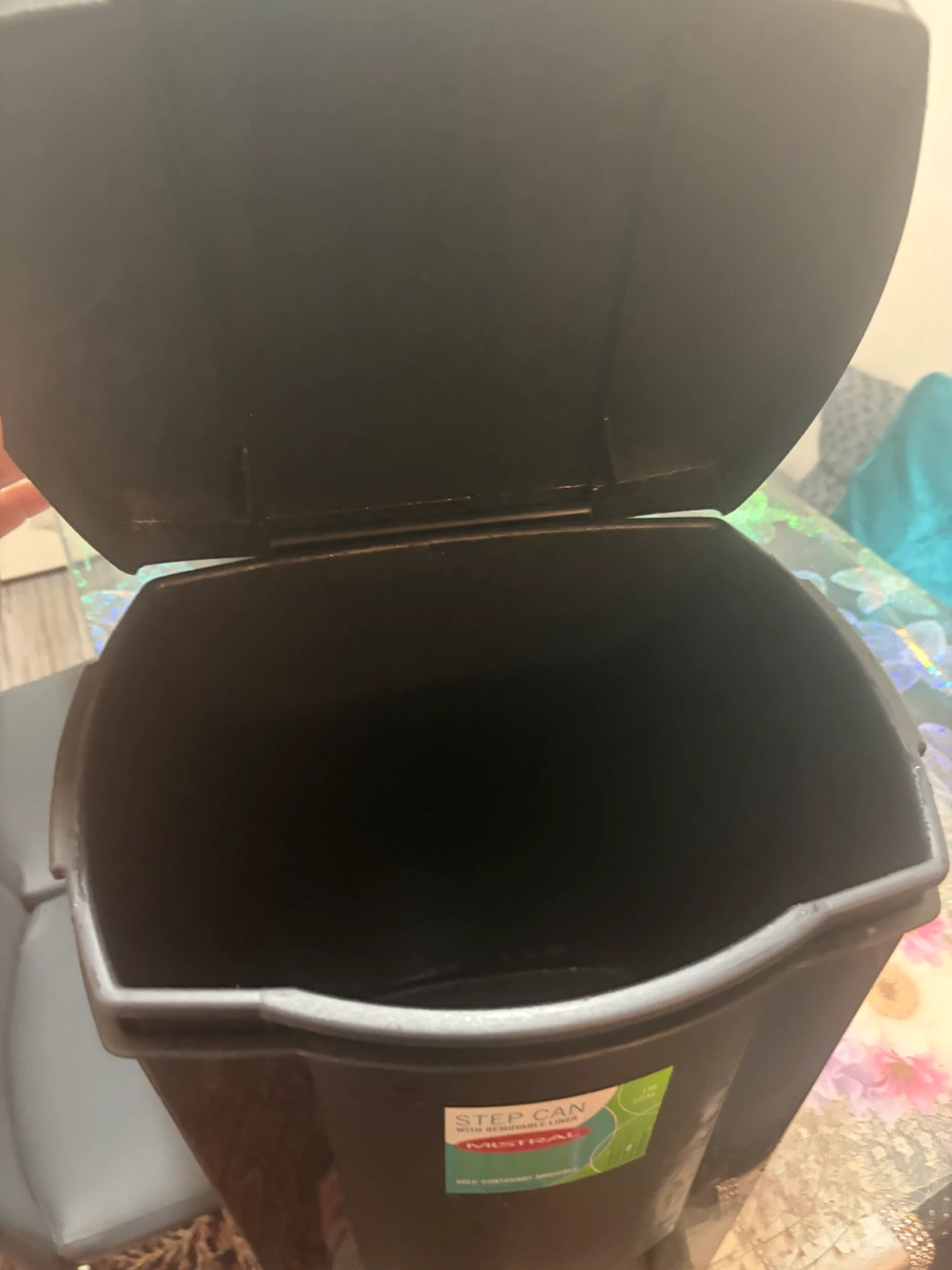 2 Mistral 19L Step Cans with Removable Liners - photo 2