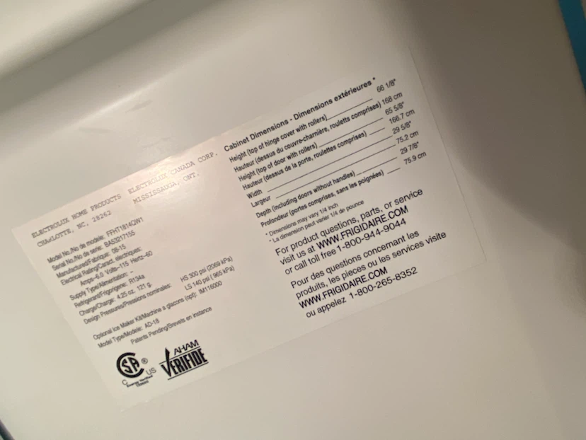Frigidaire 30-Inch White Top-Mount Refrigerator - photo 3