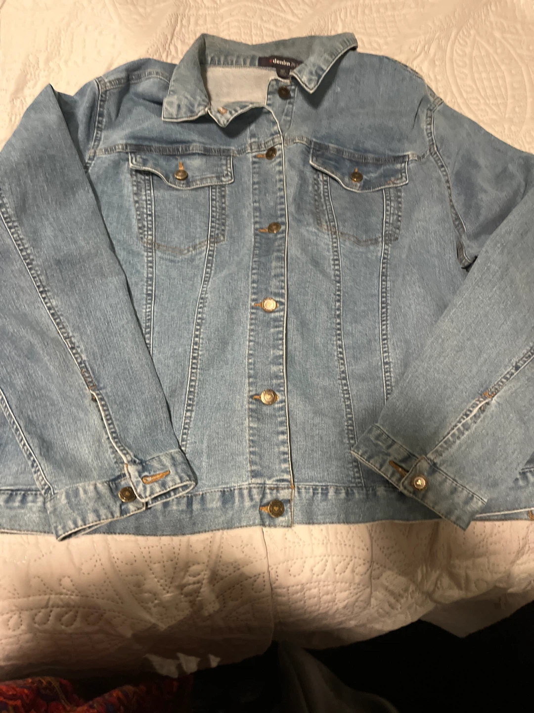 DENIM JACKET  Plus Size 3x