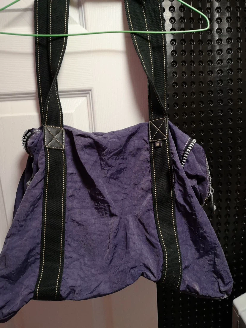 Kipling Purple Nylon Shoulder Bag