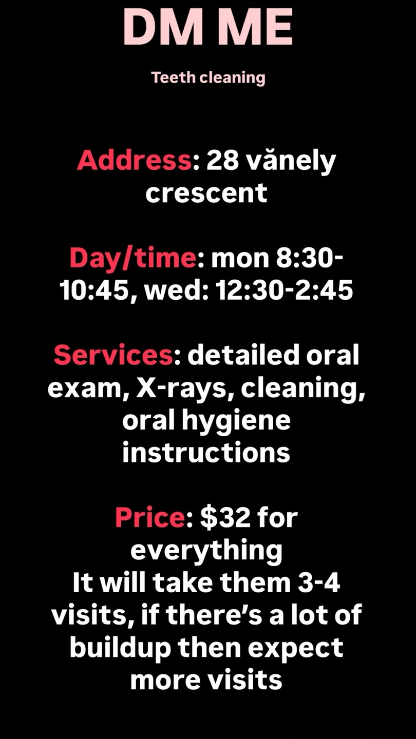 Teeth Cleaning Services