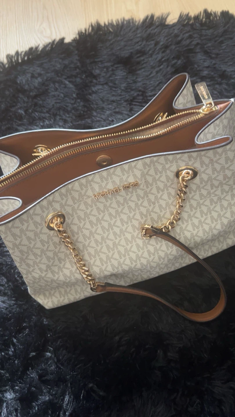 Michael Kors Logo Print Tote Bag