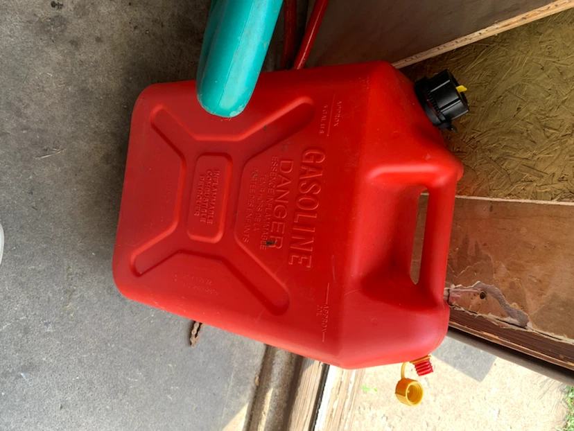 Red Gasoline Canister 20L