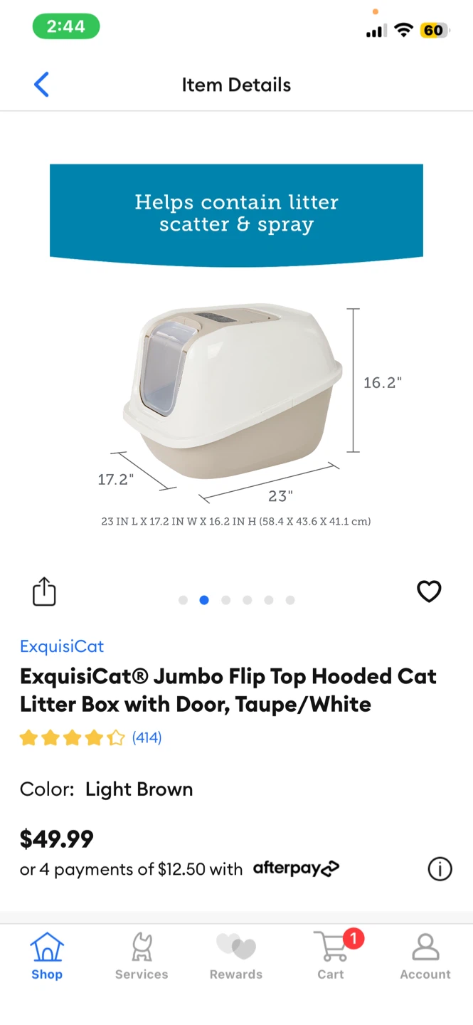 Jumbo Hooded LitterBox & Accessories - photo 4