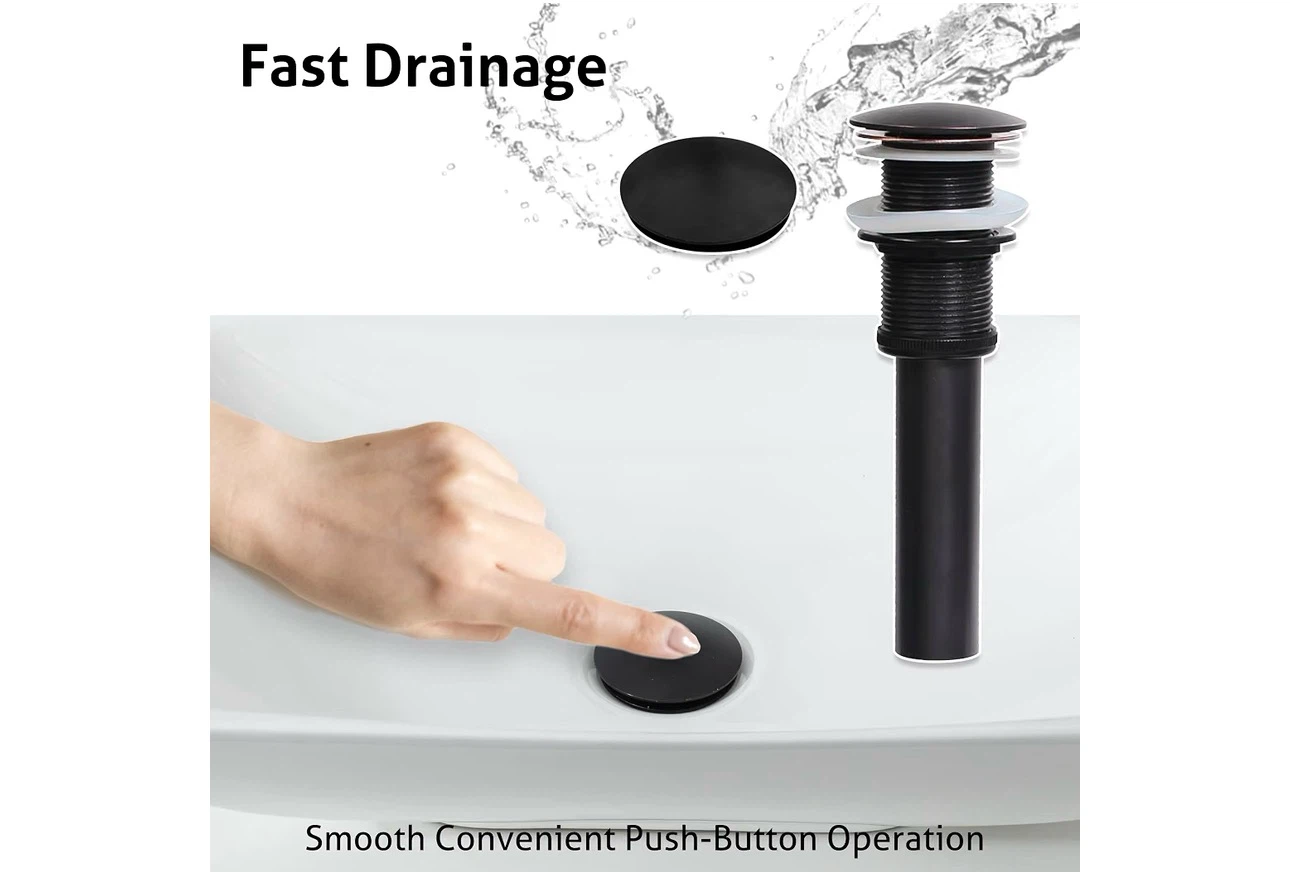 eclife Ceramic Bathroom Vessel Sink and Faucet Combo - photo 3