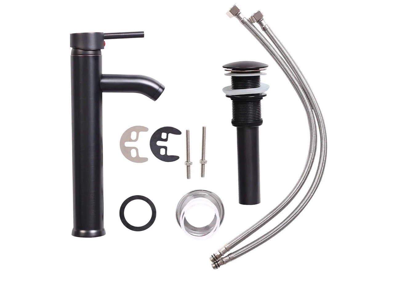 eclife Ceramic Bathroom Vessel Sink and Faucet Combo - photo 5