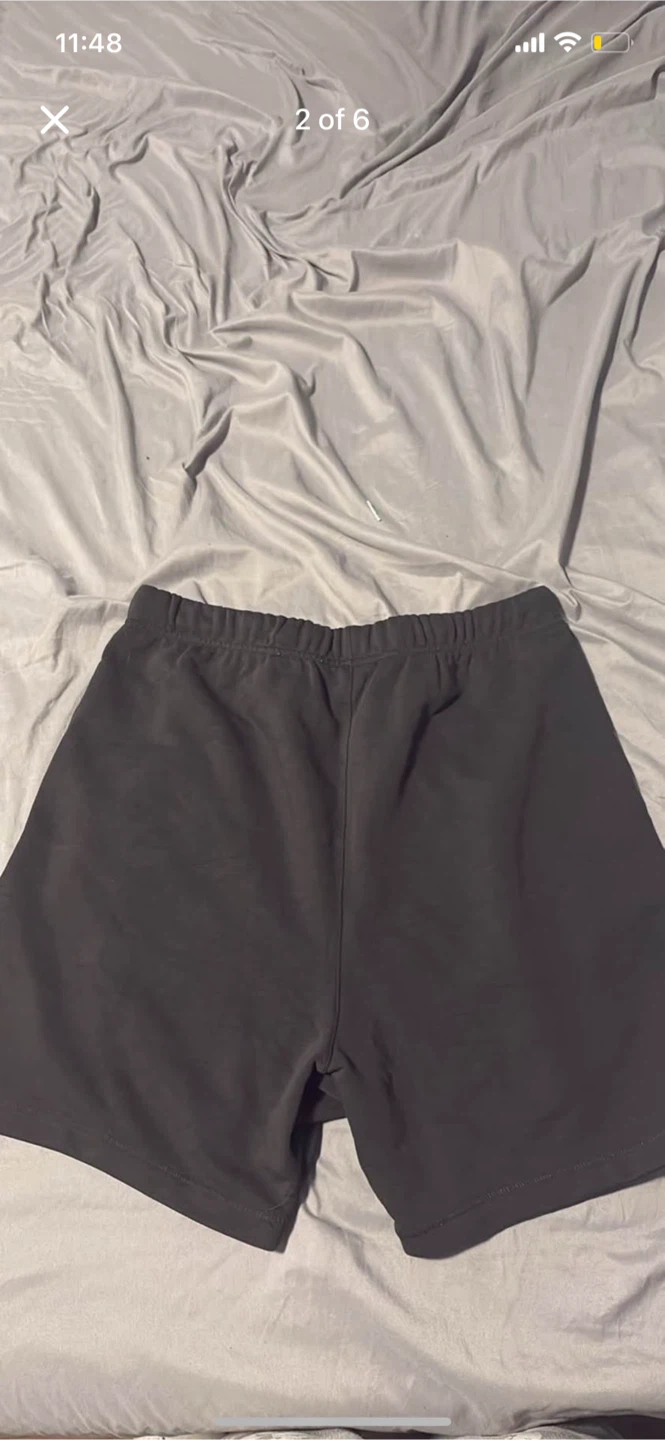 Essentials Fear of God 1977 Shorts, Black, Size L - photo 2
