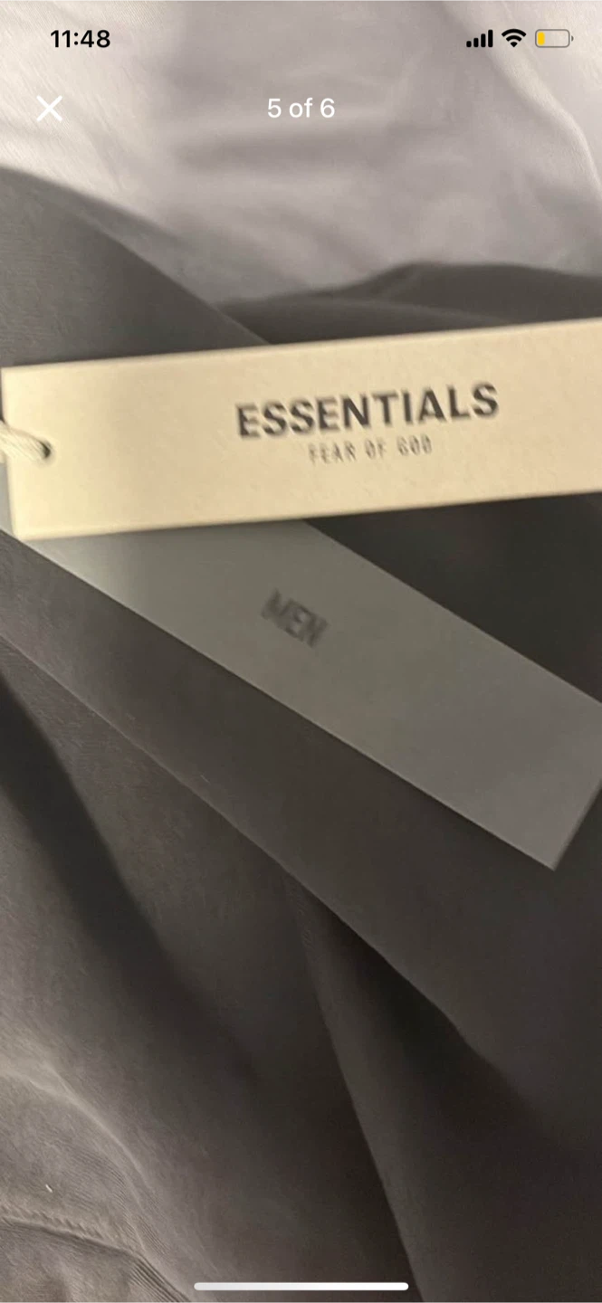 Essentials Fear of God 1977 Shorts, Black, Size L - photo 5