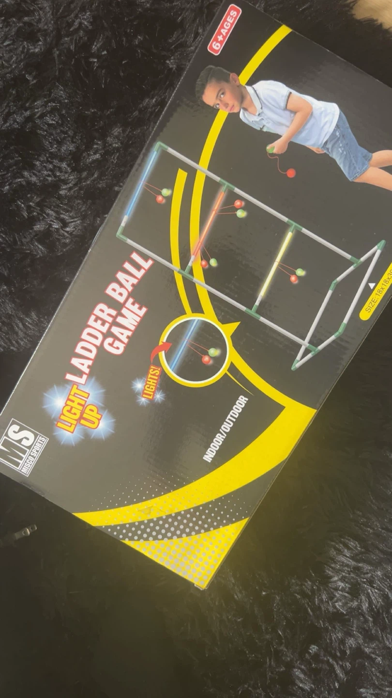 Misco Sports Light Up Ladder Ball Game