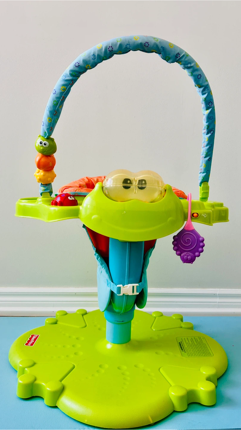 Fisher-Price Frog Baby Jumperoo / Activity Bouncer