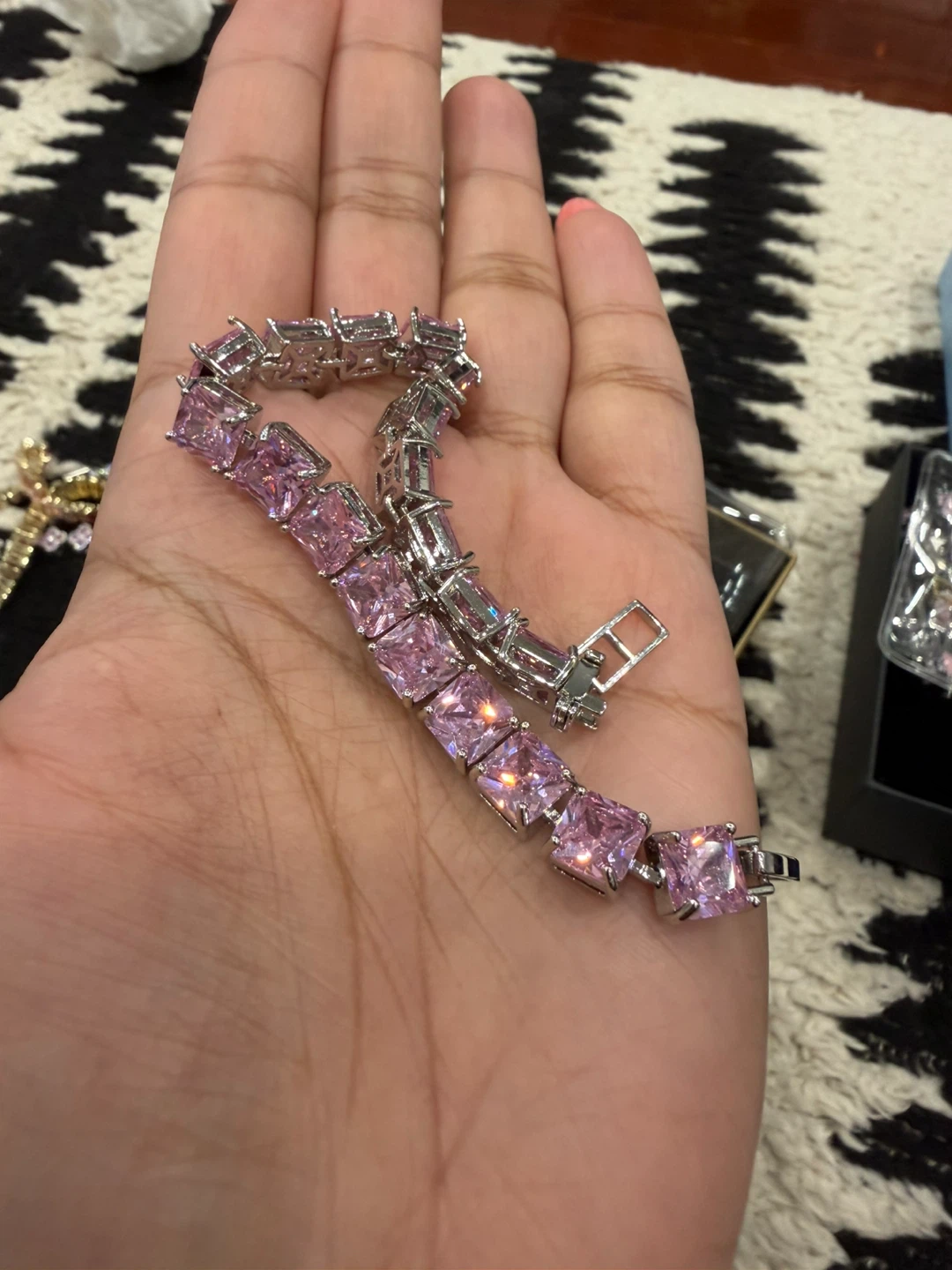 Pink Tennis Bracelet - photo 3