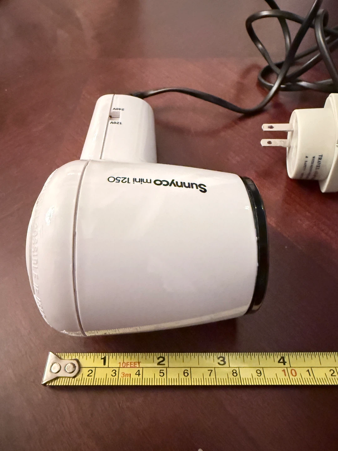 Sunnyco Mini 1250 Hair Dryer and Travel Iron - photo 3