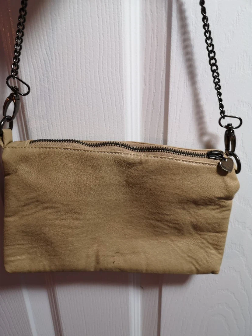 Tan Woven Crossbody Bag - photo 3