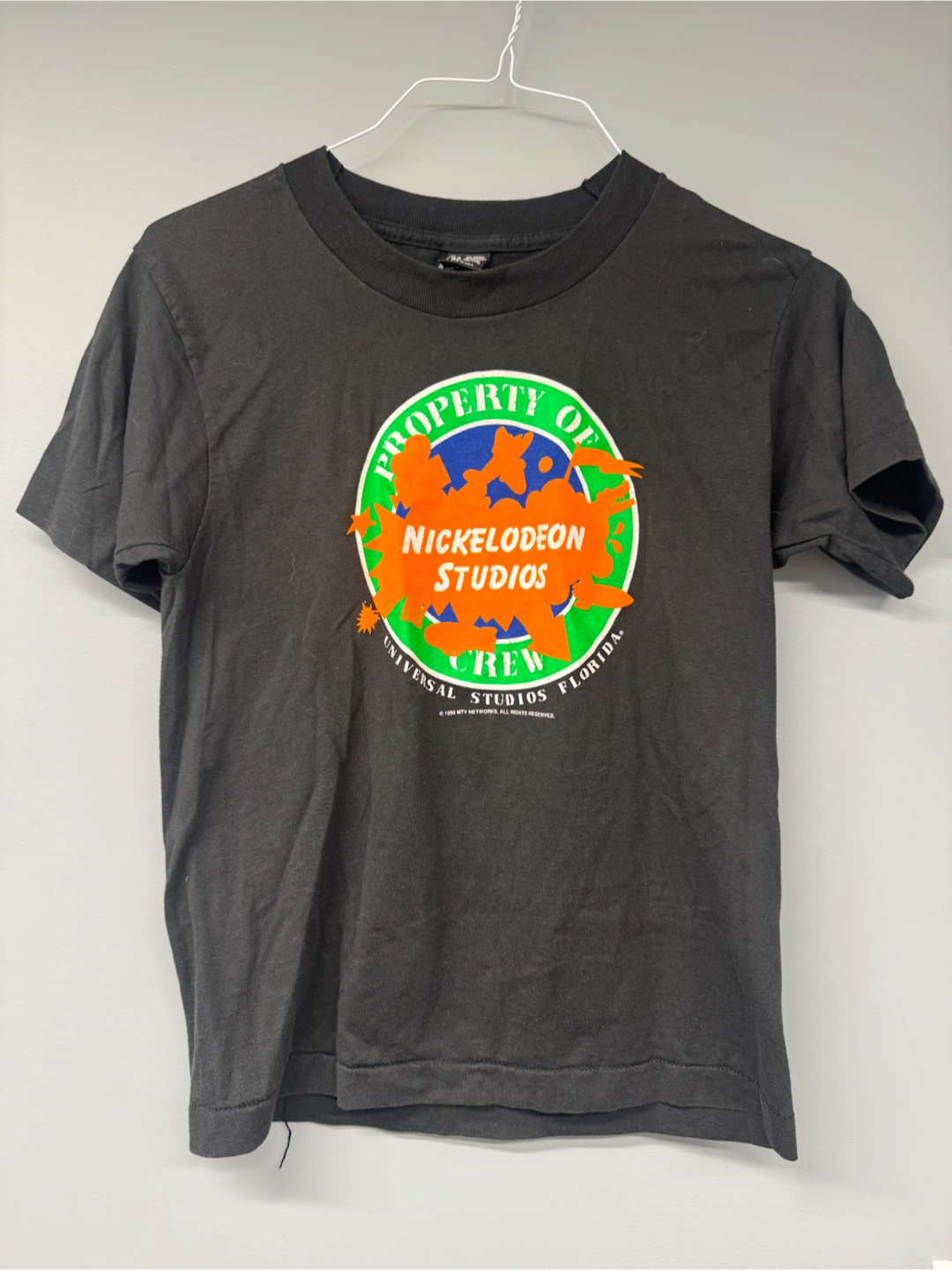 Nickelodeon Studios Crew T-Shirt - Vintage 1990