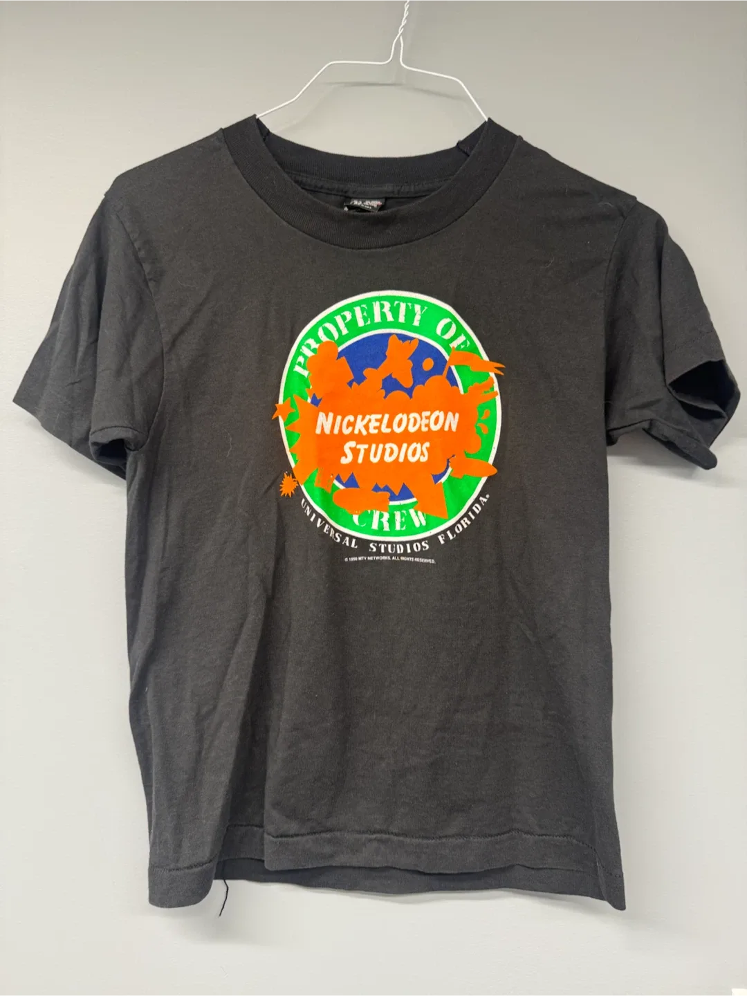 Nickelodeon Studios Crew T-Shirt - Vintage 1990