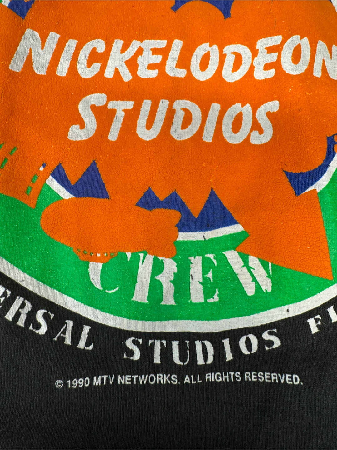 Nickelodeon Studios Crew T-Shirt - Vintage 1990 - photo 4